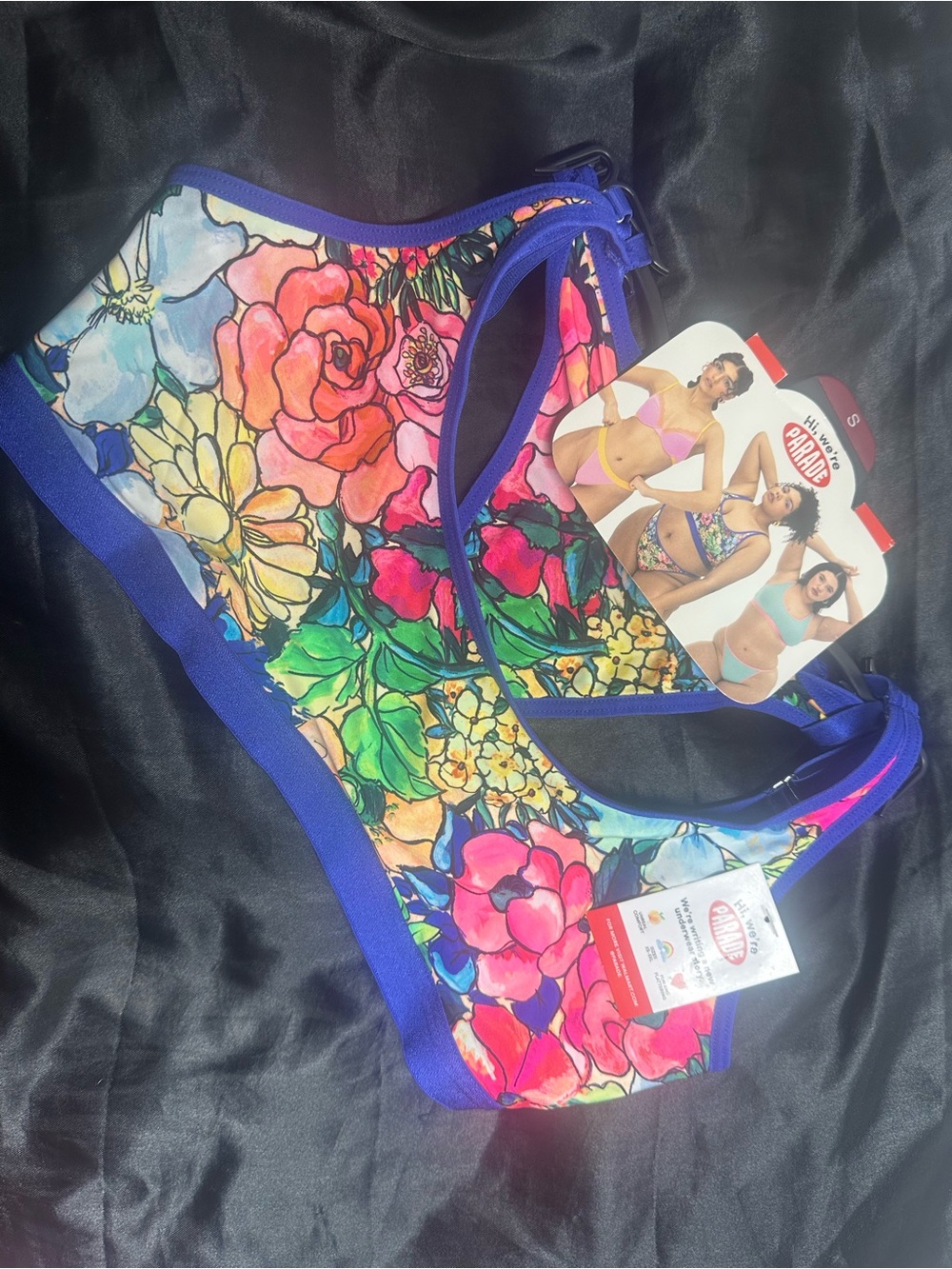 NWT Parade Floral Underwear Set Size S PR131W